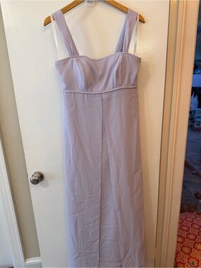 David’s Bridal Iris/Lavender Size 6 Style 8534